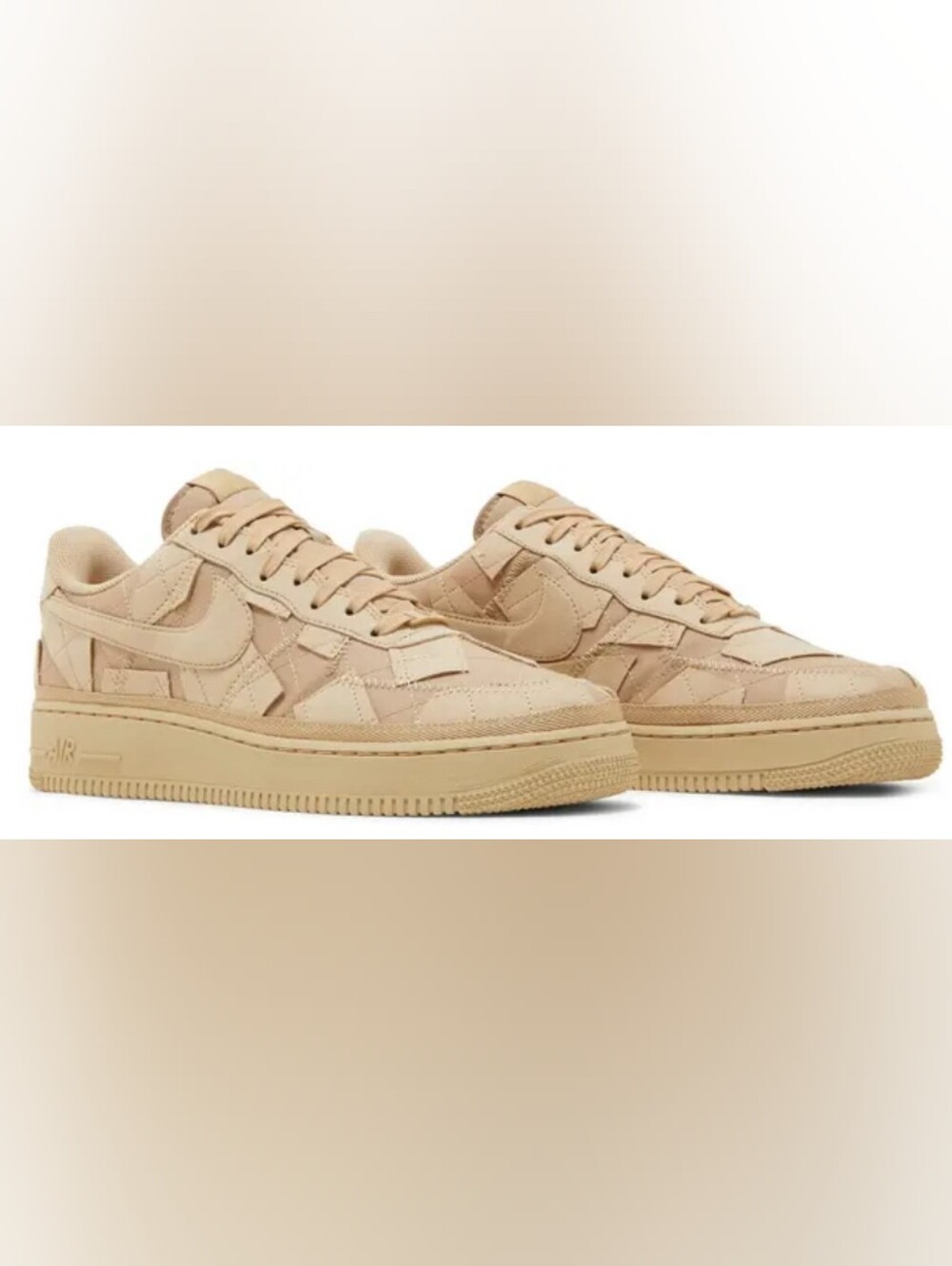 Nike Air Force 1 Low Billie Eilish 'Mushroom' Sneakers Men's Size 9 MSRP $160